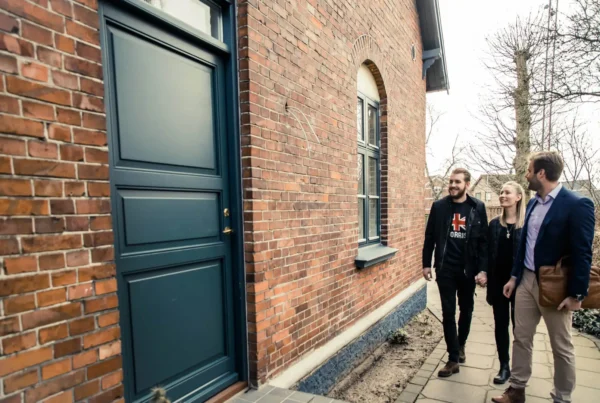 fremvisning af hus hos købsmæglerne
